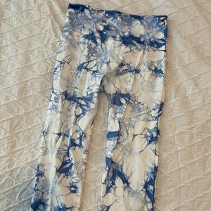 Forever 21 tie dye leggings